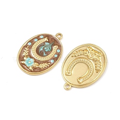304 Stainless Steel Enamel Pendants&nbsp;STAS-C158-04G-03