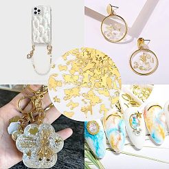 84Pcs 14 Style Alloy Cabochons&nbsp;PALLOY-OC0002-95
