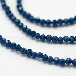 Faceted Synthetic Quartz Beads Strands&nbsp;G-F507-01C