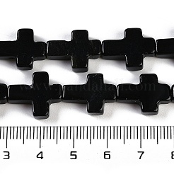 Natural Black Stone Beads Strands&nbsp;G-I369-A24-02