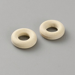 木製フレームコネクター  丸いリング  マクラメ木製リング  バリーウッド  12x4mm  内径：6mm&nbsp;WOOD-TAC0025-02A
