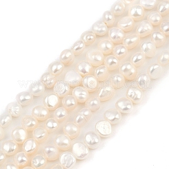 Natural Cultured Freshwater Pearl Beads Strands&nbsp;PEAR-P064-19D-05A