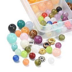 DIY Imitation Gemstone Stretch Bracelet Making Kit&nbsp;DIY-FS0003-03