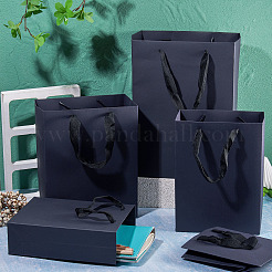 10Pcs 5 Sizes Kraft Paper Gift Shopping Bags Set&nbsp;ABAG-TA0002-23D