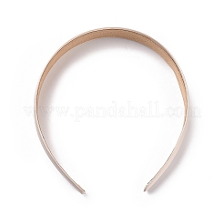 広い布のヘアバンド  女性のためのしっかりしたシンプルなヘアアクセサリー  乳白色  145x130x28mm&nbsp;OHAR-PW0001-159K