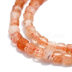 Natural Sunstone Beads Strands&nbsp;G-P457-B01-17