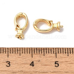 真鍮製ペンダントベイル  カドミウムフリー＆ニッケルフリー＆鉛フリー  18KGP本金メッキ  12.5~13.5x4x6mm&nbsp;KK-H483-15G