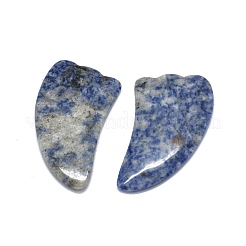 Natural Blue Spot Jasper Gua Sha Boards&nbsp;G-O175-02