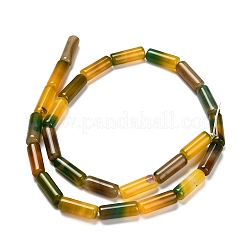 Dyed Natural Agate Beads Strands&nbsp;G-G203-01C
