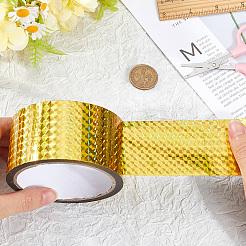 50M Laser Shining Bopp Plastic Scrapbook Decorative Adhesive Tapes&nbsp;AJEW-WH20002-57B-03