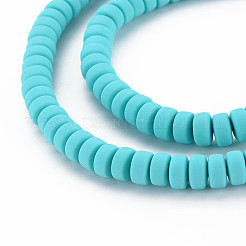 Handmade Polymer Clay Beads Strands&nbsp;CLAY-N008-008-77