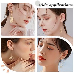 DIY Abstract Face Drop Earring Making Kit&nbsp;DIY-SZ0008-67