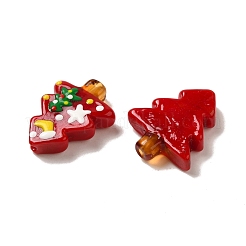 Christmas Theme Handmade Lampwork Beads&nbsp;LAMP-G162-06B