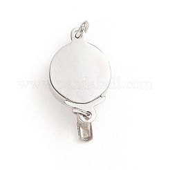 Tarnish Resistant 304 Stainless Steel Box Clasps&nbsp;STAS-I133-03P