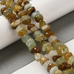 Natural Xiuyan Jade Beads Strands&nbsp;G-B078-G04-01