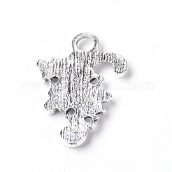 Alloy Hook Button&nbsp;PALLOY-WH0082-63