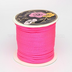 Nylon Satin Rattail Cords&nbsp;LW-K001-1mm-M