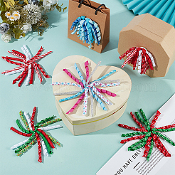 6Pcs 6 Colors Flower Self-adhesive Cloth Ornament&nbsp;AJEW-BC0009-51