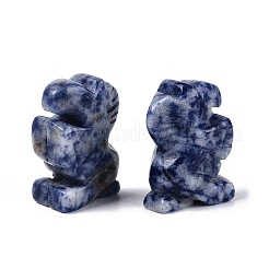 Natural Blue Spot Jasper Horse Figurine&nbsp;DJEW-N005-01I