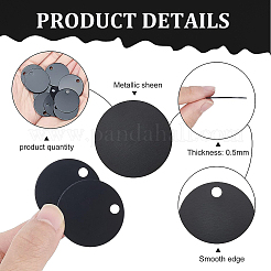 20Pcs Aluminum Blank Metal Tag&nbsp;FIND-BC0001-87