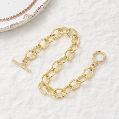 Brass Cable Chains Bracelets for Women&nbsp;BJEW-JB12754