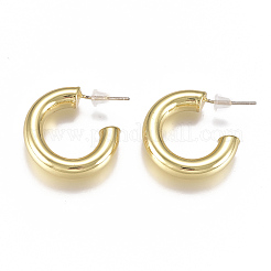 Brass Stud Earrings&nbsp;EJEW-F244-02