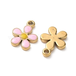 304 Stainless Steel Enamel Pendants&nbsp;STAS-G387-02G-B