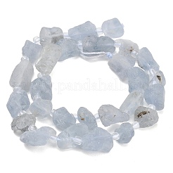 Raw Rough Natural Aquamarine Beads Strands&nbsp;GG-CBA0B77-A03-01