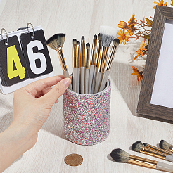 Sequins Plastic Eyebrow Pencil Storage Holder&nbsp;AJEW-WH20130-82F