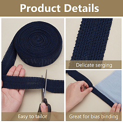 10 Yards Polyester Braided Ribbon&nbsp;OCOR-BC0007-63A