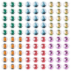 60G 6 Colors Transparent Glass Seed Beads&nbsp;GLAA-TA0003-32