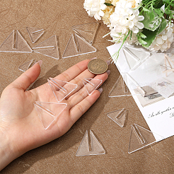 24Pcs 3 Styles Triangle Acrylic Stand Base&nbsp;ODIS-CA0001-29
