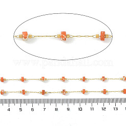 Ion Plating(IP) 304 Stainless Steel Chains&nbsp;AJEW-Q150-08G-06