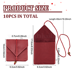 Cloth Jewelry Gift Pouches&nbsp;ABAG-WH0045-09A