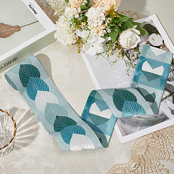 3M Polyester Jacquard Leaf Ribbon for Garment Accessories&nbsp;OCOR-CY0002-12A