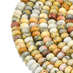 Natural Crazy Agate Beads Strands&nbsp;G-P575-A04-8x5mm-01