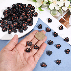 100Pcs Opaque Acrylic Beads&nbsp;OACR-PA0001-52