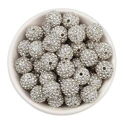 Alloy Rhinestone Beads&nbsp;RB-A034-12mm-A01S