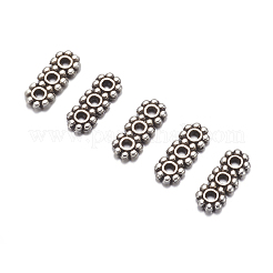 Tibetan Style 3-Hole Spacer Bars&nbsp;LS-A0794Y