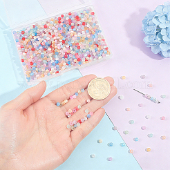 1800Pcs Glass Seed Beads&nbsp;SEED-NB0002-14