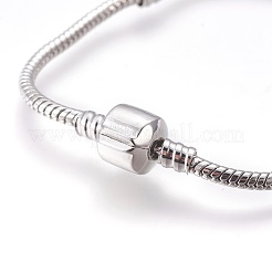 Brass European Style Bracelets Making&nbsp;PPJ004Y