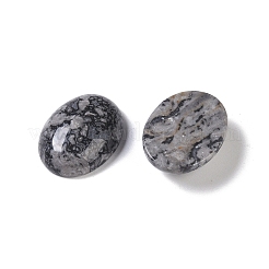 天然地図石カボション  オーバル  20~20.8x15~15.5x5.8~6.5mm&nbsp;G-B080-01A-09