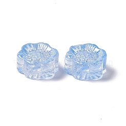Electroplated Glass Beads&nbsp;GLAA-G090-01L