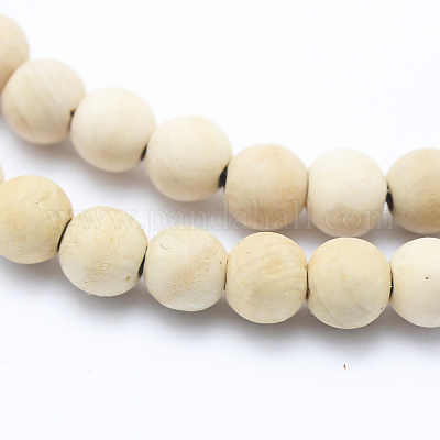 Natural Wood  Beads Strands&nbsp;WOOD-P011-07-10mm-1
