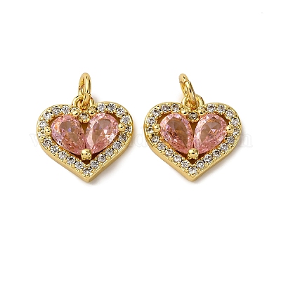 Wholesale Brass Micro Pave Cubic Zirconia Pendants