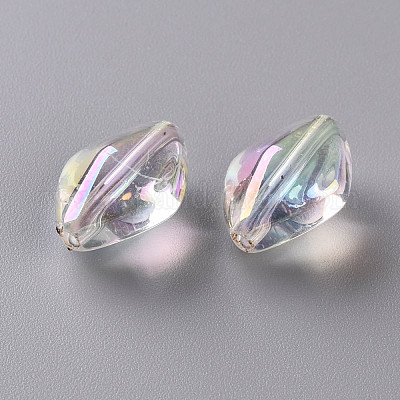 Transparent Acrylic Beads&nbsp;TACR-S156-010-1