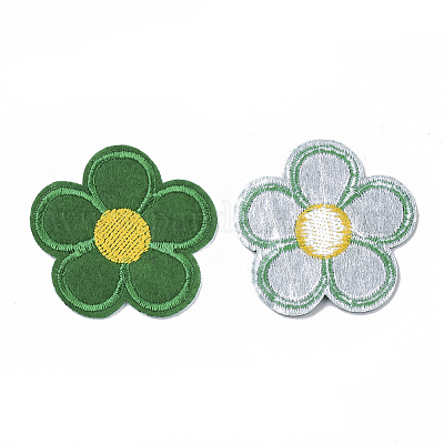 STONE  ウインドローズ　メッシュワッペン 機械刺繍布地手縫い/アイロンワッペン マスクと衣装の