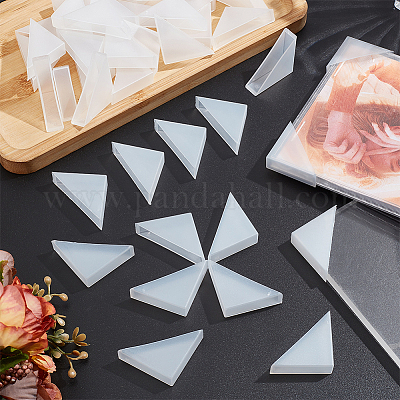 50Pcs Plastic Triangle Corner Protector&nbsp;FIND-NB0005-48C-1