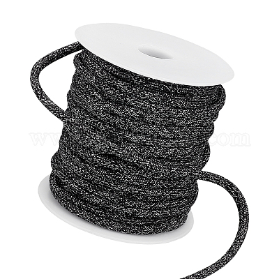 23M Sparkle Polyester Round Cord&nbsp;OCOR-BC0009-51B-1