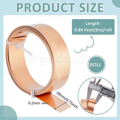 Flat Copper Wire&nbsp;CWIR-WH0012-07G-01-1